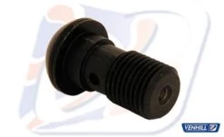 M10x1.00 DOMED SINGLE BANJO BOLT, BLACK