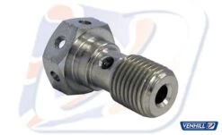 M10x1.00 SINGLE BANJO BOLT, TITANIUM
