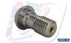 M10x1.25 DOMED SINGLE BANJO BOLT, CHROME