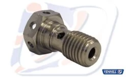 M10x1.25 SINGLE BANJO BOLT, TITANIUM