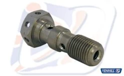 M10x1.00 DOUBLE BANJO BOLT, TITANIUM