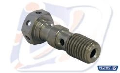 M10x1.25 DOUBLE BANJO BOLT, TITANIUM