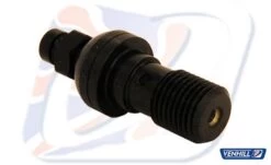 M10x1.00 SINGLE BLEED BANJO BOLT, BLACK