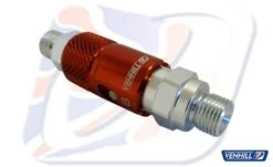 MALE TO MALE Q.R. COUPLING, ALUMINIUM