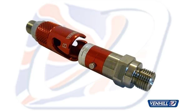 MALE TO MALE Q.R. COUPLING, TITANIUM - Image 3