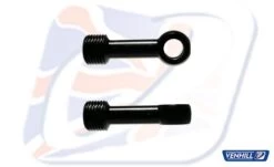 M6 STRAIGHT BANJO, BLACK