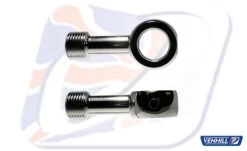 M10 STRAIGHT BANJO, CHROME