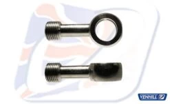 M10 STRAIGHT BANJO, STAINLESS