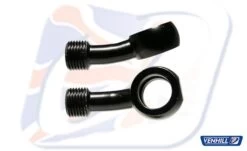 M10 BANJO, 20° UP + 20° RIGHT, BLACK