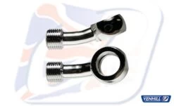 M10 BANJO, 20° UP + 20° RIGHT, CHROME