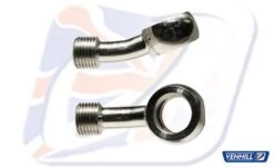 M10 20° BANJO, STAINLESS