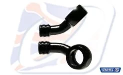 M10 BANJO 45° UP + 25° LEFT, BLACK