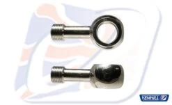 7/16" STRAIGHT BANJO: HARLEY, STAINLESS