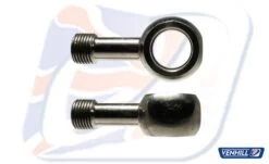 M12 STRAIGHT BANJO, STAINLESS