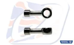 M8 STRAIGHT BANJO, CHROME