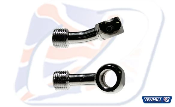 M8 20° BANJO, CHROME