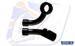 M10 BANJO 70° LONG + 60° RIGHT, BLACK