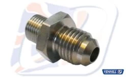 7/16 X 22 MALE CONVEX ADAPTOR, STAINLESS
