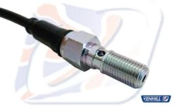 3/8" UNFx24 BANJO BOLT WITH LIGHT SWITCH