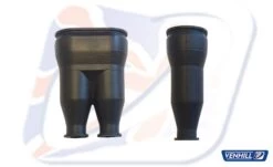 STREET BIKE THROTTLE TWIN RUBBER BOOT