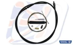 HD CLUTCH CABLE KIT - BLACK