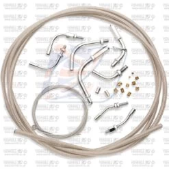 TWIN BRAIDED THROTTLE CABLE KIT