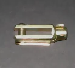LONG CLEVIS WITH 6mm PIN. M6x1.0 THREAD