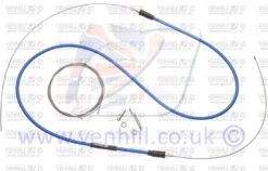 ROTAX MAX THROTTLE CABLE - BLUE