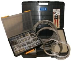 WORKSHOP BRAIDED CLUTCH/THROT CABLE KIT